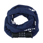 Dunlop bicycle lock chain with code unisex utcai cipő, sötétkék