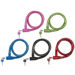Dunlop cable lock bicycle lock D18mm 80 cm ST 5ass 63749