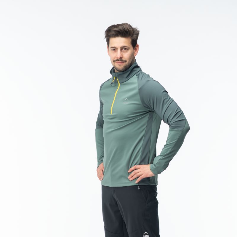 Elbrus Nior sweatshirt kék férfi pulóver