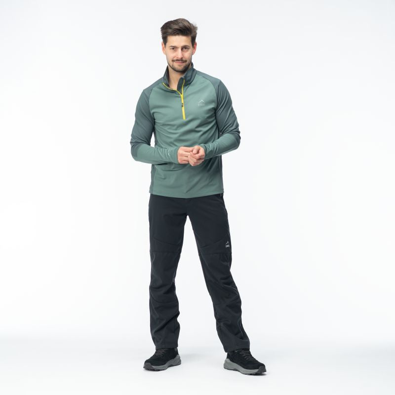 Elbrus Nior sweatshirt kék férfi pulóver