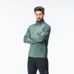 Elbrus Nior sweatshirt kék férfi pulóver