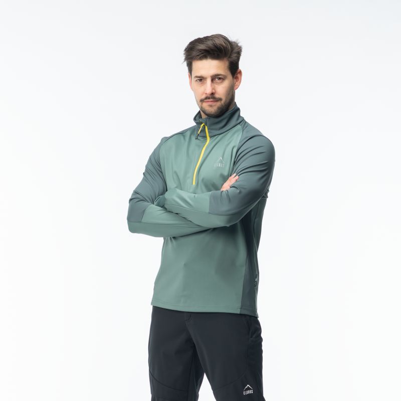 Elbrus Nior sweatshirt kék férfi pulóver