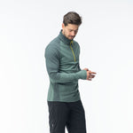 Elbrus Nior sweatshirt kék férfi pulóver