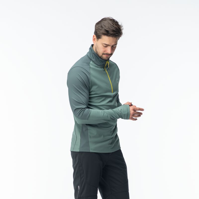 Elbrus Nior sweatshirt kék férfi pulóver