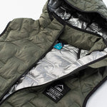 Elbrus quilted vest Huel Vest Primaloft zöld férfi mellény