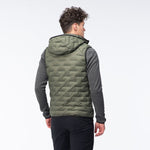Elbrus quilted vest Huel Vest Primaloft zöld férfi mellény