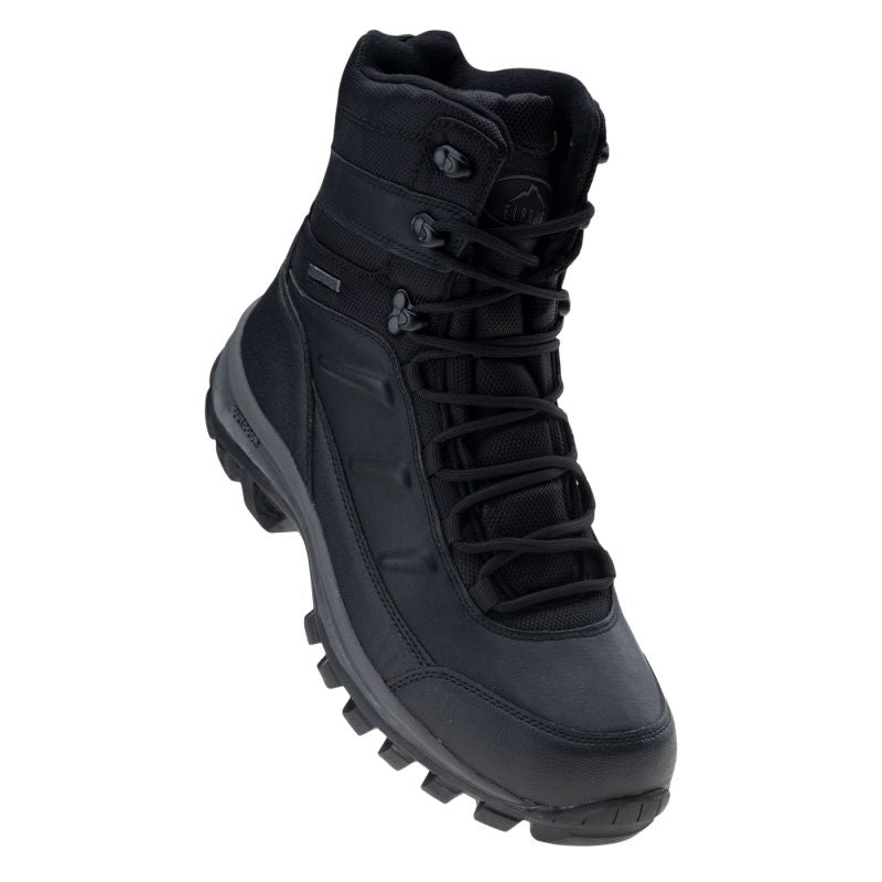 Elbrus Spike Mid Wp fekete cipő férfi