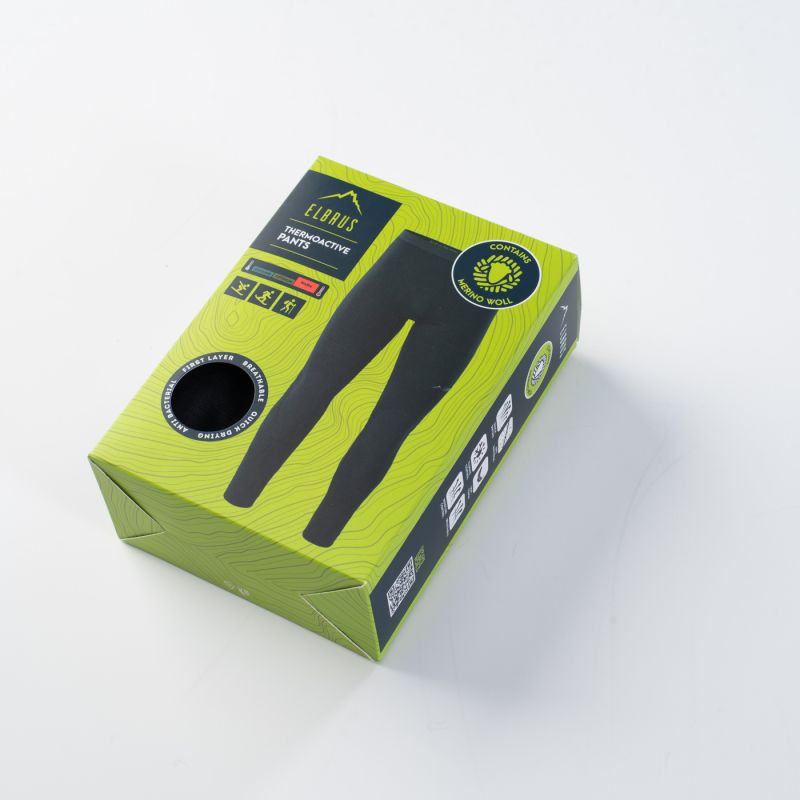 Elbrus Thermoactive leggings Elarit Bottom fekete termoaktív férfi