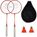 Enero BADMINTON SET IN RED ORANGE 105 CASE narancssárga készlet