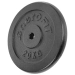 Enero BLACK CAST IRON LOAD 20 KG FIT Ø26.5 fekete edzőfelszerelés