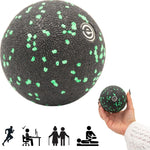 Enero EPP MASSAGE BALL 8CM FIT fekete