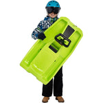 Enero PLASTIC WITH BRAKE AND STEERING WHEEL MIKOŁAJ BLUE kék sled GSP-1078595