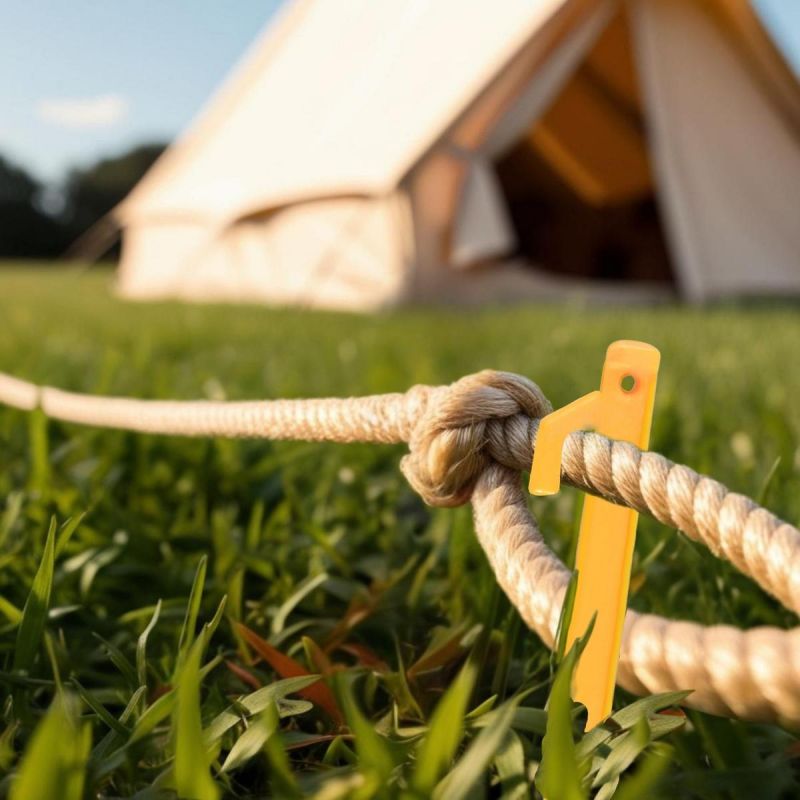 Enero TENT PEGS 22 CM SET 6 PCS PLASTIC CAMP