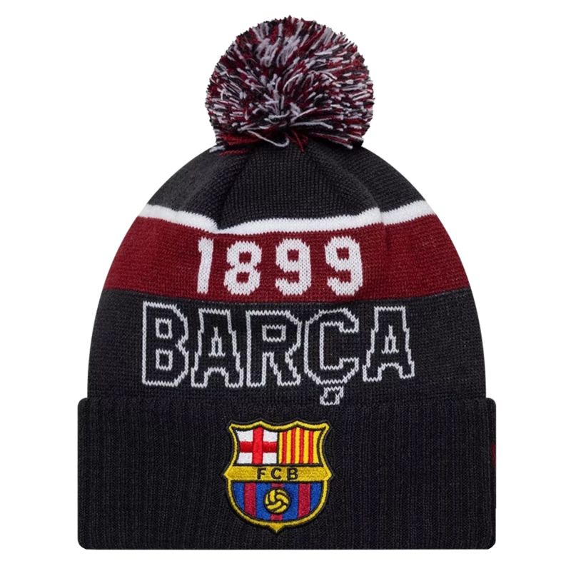 FC Barcelona New Era Core Sport Knit Beanie Hat Navy sötétkék kötött sapka 60846895