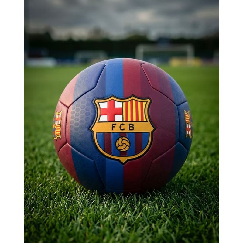 FC Barcelona Officially Licensed labda, színes