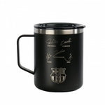 FC Barcelona thermal mug with autographs 400 ml czarny bögre 972195