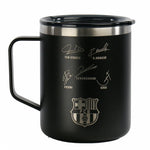 FC Barcelona thermal mug with autographs 400 ml czarny bögre 972195