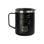 FC Barcelona thermal mug with autographs 400 ml czarny bögre 972195