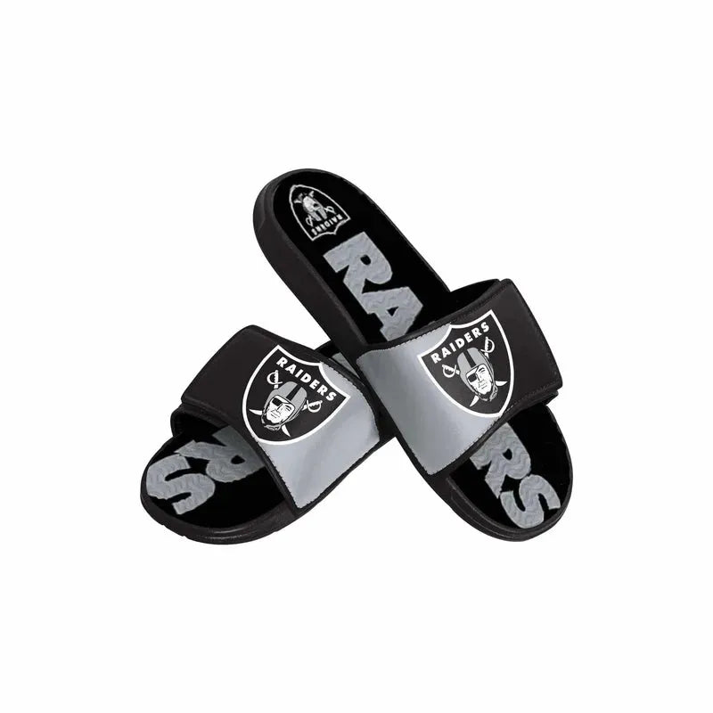 Foco Las Vegas Raiders NFL Colorblock Papucs - Sportmania.hu