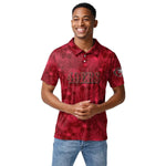Foco San Francisco 49ers Floral Wordmark férfi galléros Póló