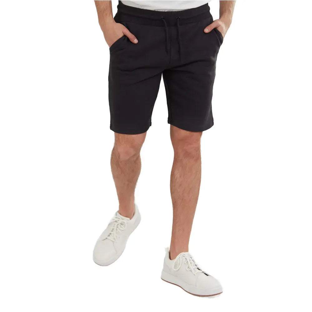 Fundango Delon, férfi washed black rövidnadrág