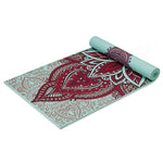 Gaiam Ara Rouge Double-Sided Yoga Mat 6 mm Edzőfelszerelés 63368