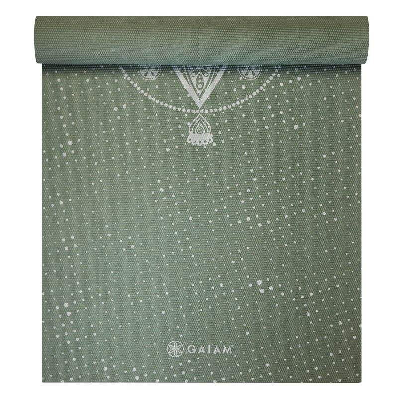 Gaiam Celestial Green Yoga Mat 5 MM 64950 - Sportmania.hu