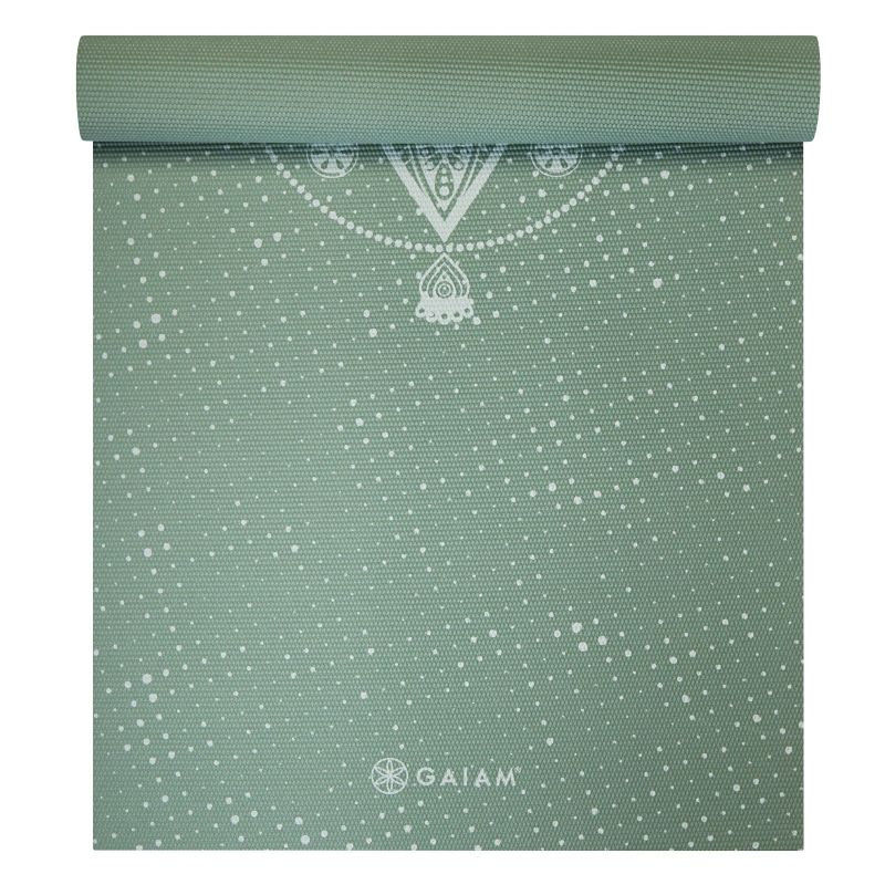 Gaiam Celestial Green Yoga Mat 5 MM 64950 - Sportmania.hu