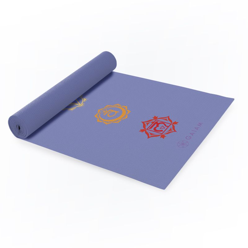 Gaiam Chakra 4 MM yoga mat Edzőfelszerelés 55321