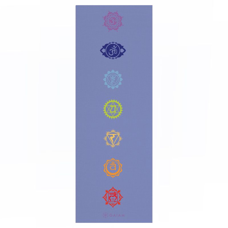 Gaiam Chakra 4 MM yoga mat Edzőfelszerelés 55321
