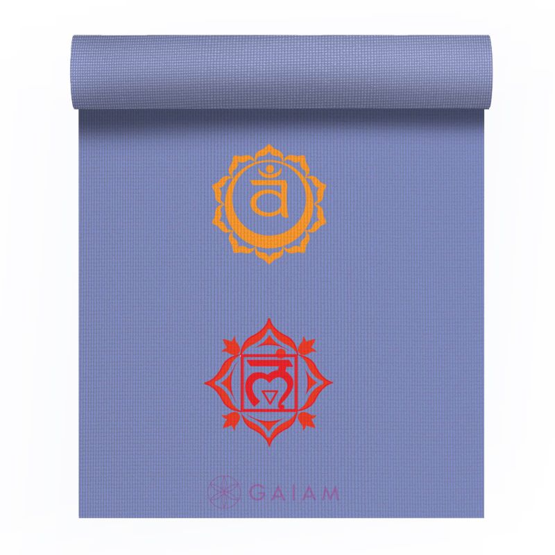 Gaiam Chakra 4 MM yoga mat Edzőfelszerelés 55321