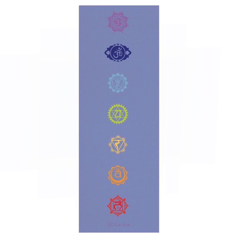 Gaiam Chakra 4 MM yoga mat Edzőfelszerelés 55321
