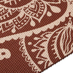 Gaiam Intense Rust Sundial Flower Yoga Mat 5mm Edzőfelszerelés 65733