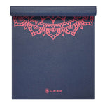 Gaiam Pink Marrakesh Yoga Mat 4 MM Edzőfelszerelés 62429