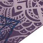Gaiam Purple Lattice Yoga Mat 4 mm 64747 - Sportmania.hu