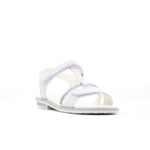 Geox Giglio Jr J82E2B 000BC C1000 Sandals fehér utcai cipő, gyerek Szandál