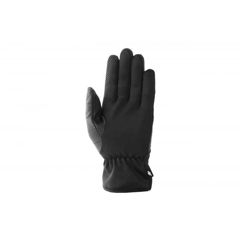 Gloves 4f H4z22-Reu006 Deep Black - Sportmania.hu