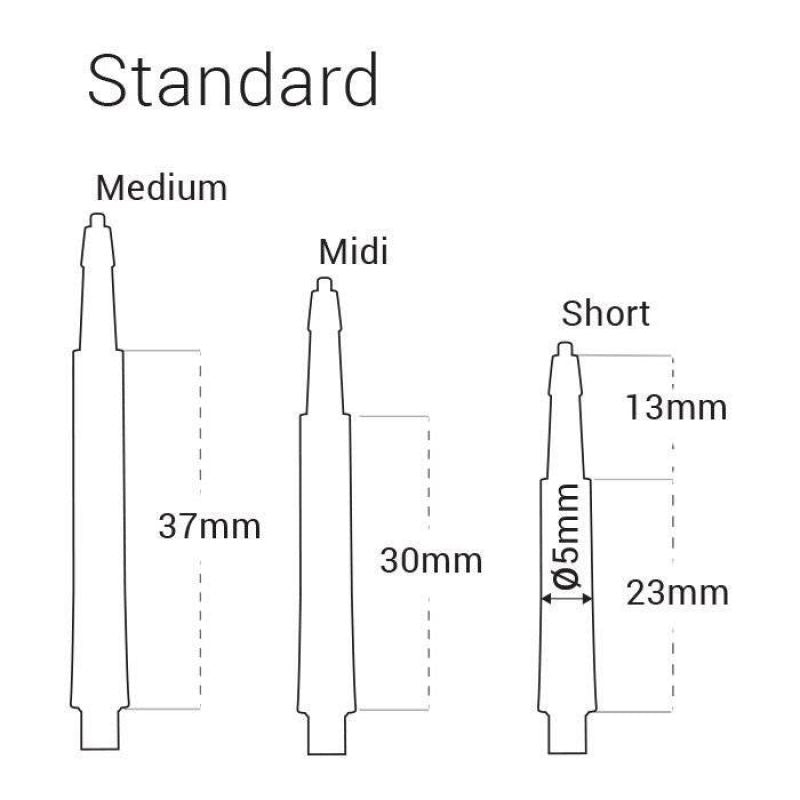 Harrows Clic Standard Shafts Hs-tnk-000013660 - Sportmania.hu