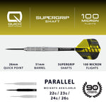 Harrows NX-90 Parallel QP 90% Steeltip Darts NX-90ParallelQP