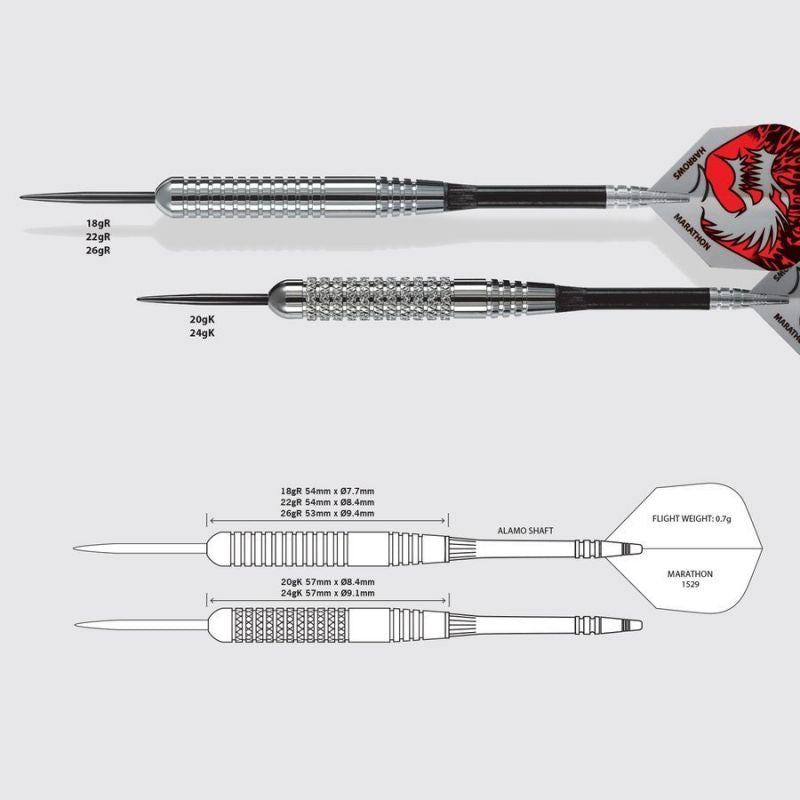 Harrows Silver Arrows Steeltip Hs-tnk-000013162 - Sportmania.hu