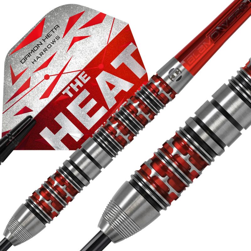 Harrows the Heat Damon Heta 3 90% Steeltip Darts - Sportmania.hu