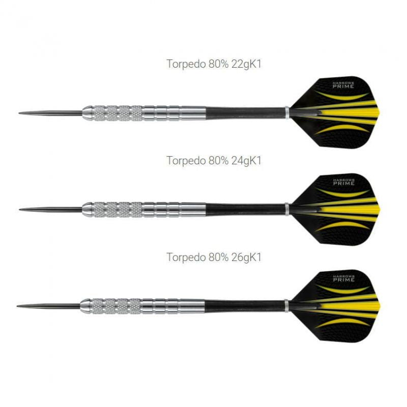 Harrows Torpedo 80% Steeltip Hs-tnk-000013163 - Sportmania.hu