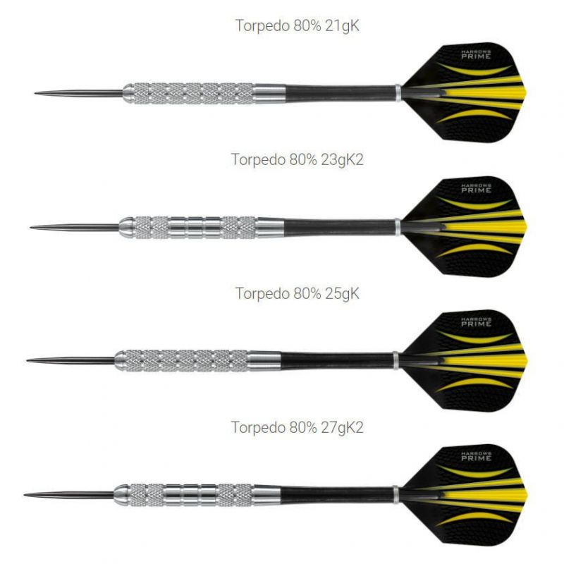 Harrows Torpedo 80% Steeltip Hs-tnk-000013163 - Sportmania.hu