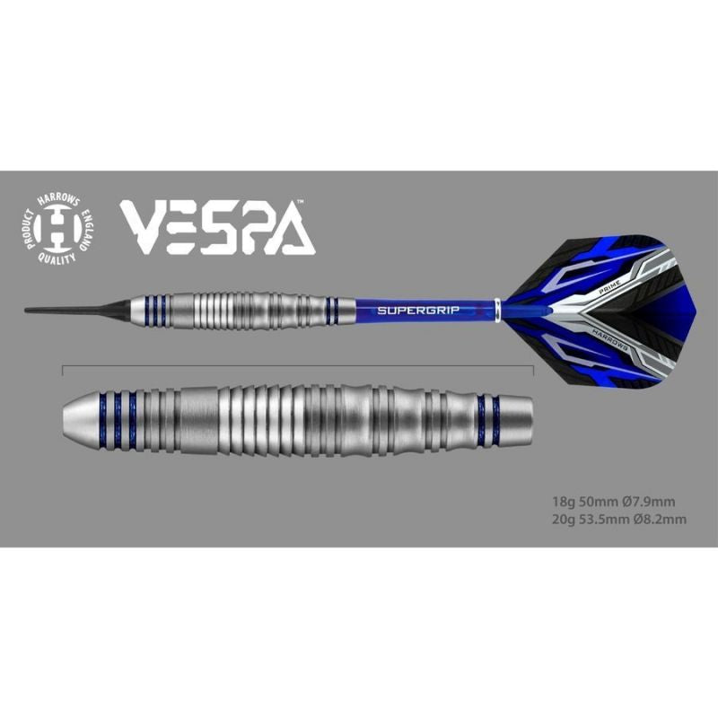 Harrows Vespa Brass Softip Hs-Tnk-000013886 Darts - Sportmania.hu
