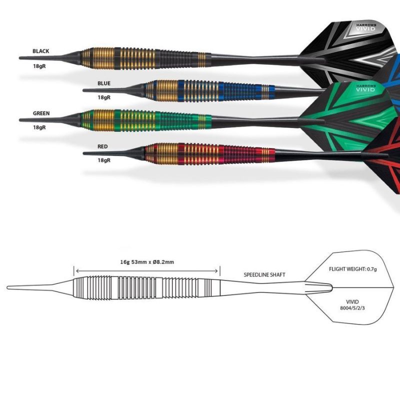Harrows Vivid Softip Hs-tnk-000013784 - Sportmania.hu