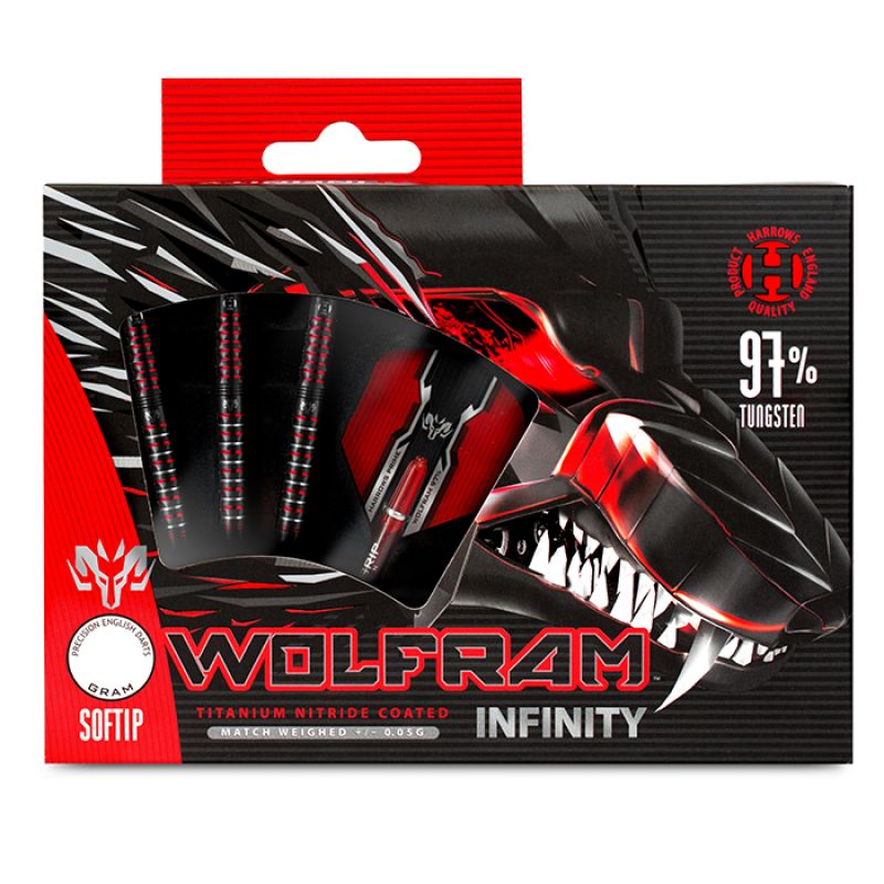 Harrows Wolfram Infinity 97% Softip Hs-Tnk-000013388 Darts - Sportmania.hu