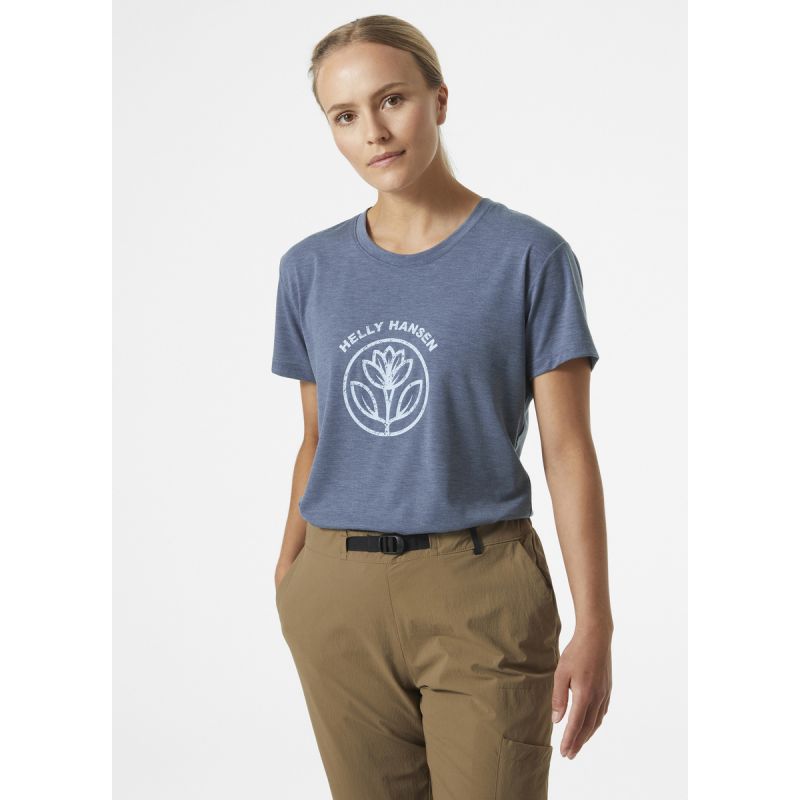 Helly Hansen Skog Recycled Graphic Tee W 63083 585 Póló Ruházat Póló - Sportmania.hu