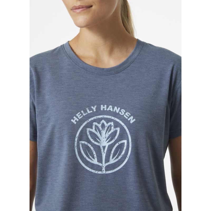 Helly Hansen Skog Recycled Graphic Tee W 63083 585 Póló Ruházat Póló - Sportmania.hu