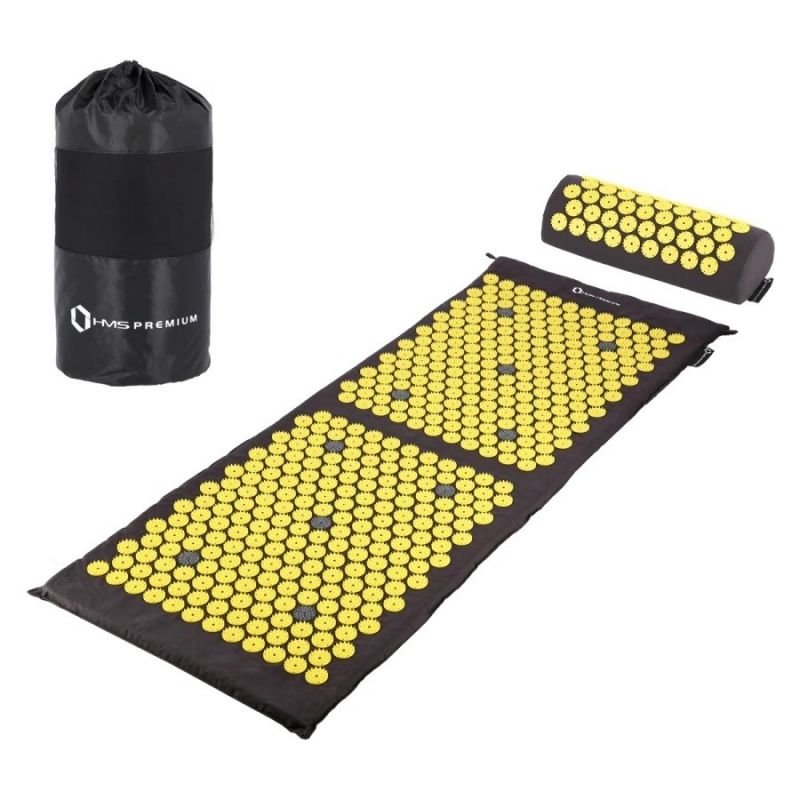 HMS AKM04 Premium Acupressure Mat, , Set with Pillow fekete 17-44-306