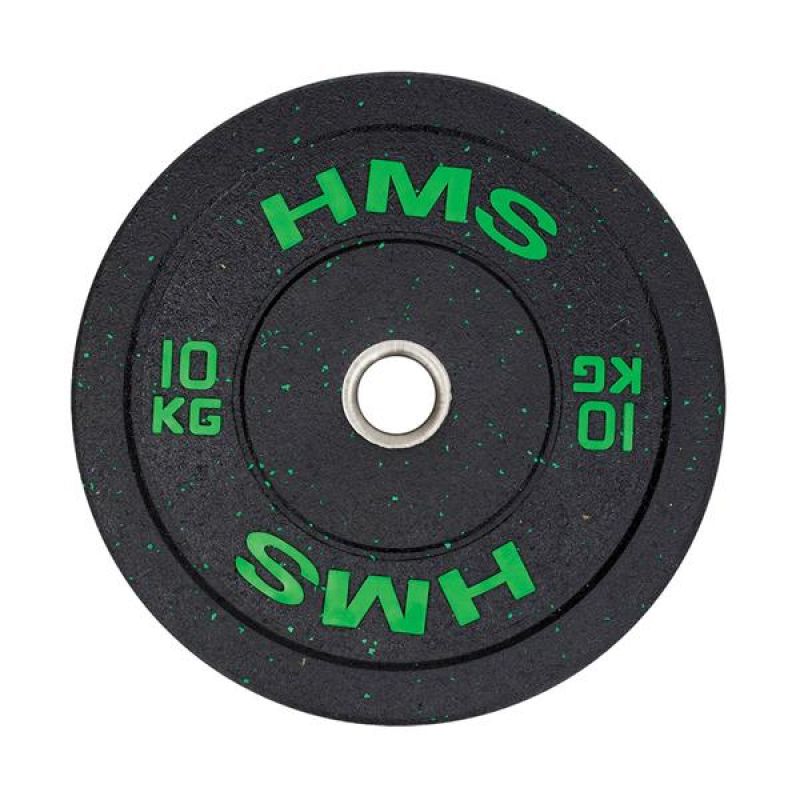 HMS BUMPER GREEN Olympic Plate 10 kg fekete 17-61-026